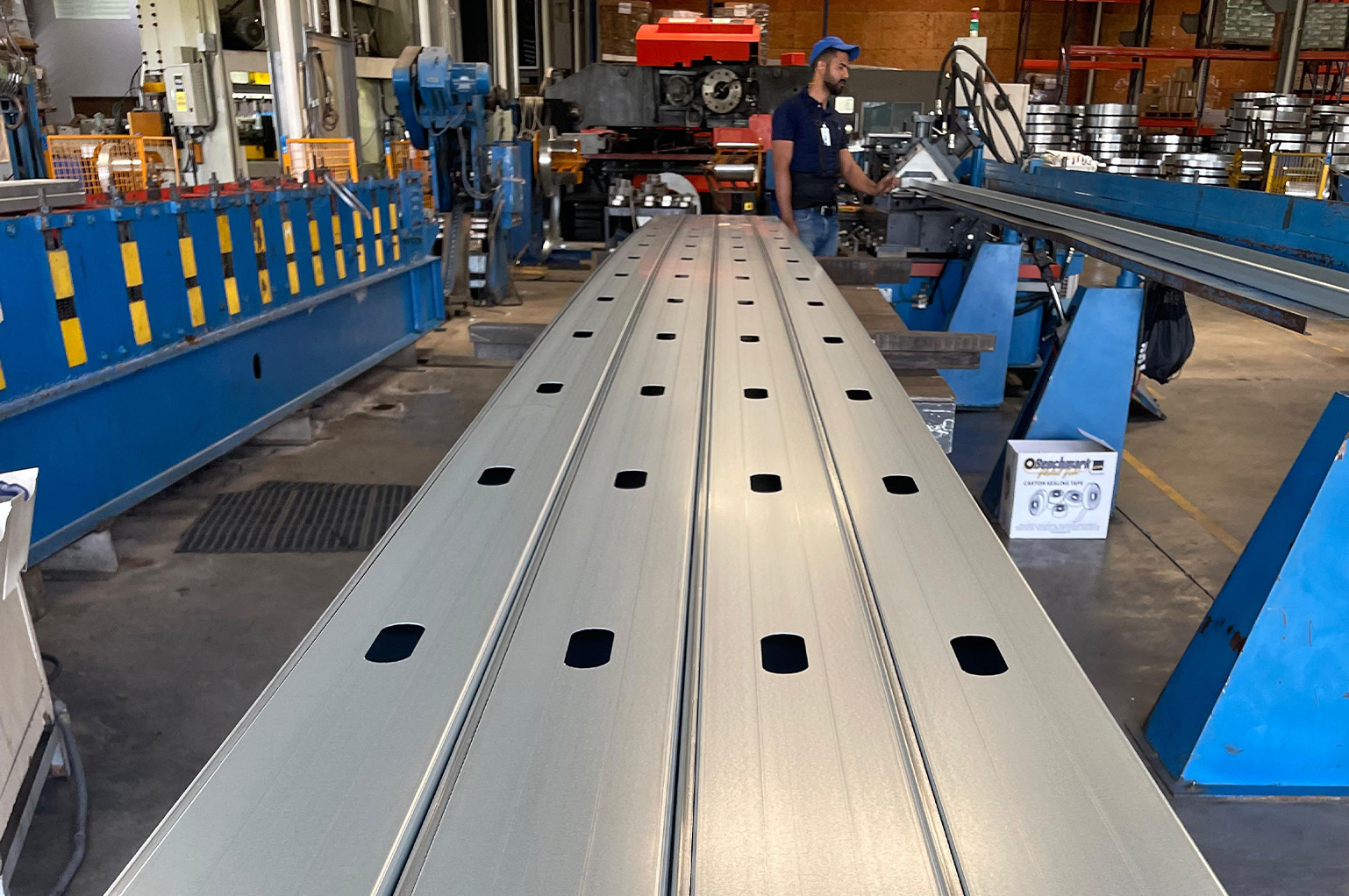 Perfiles estructurales de acero galvanizado